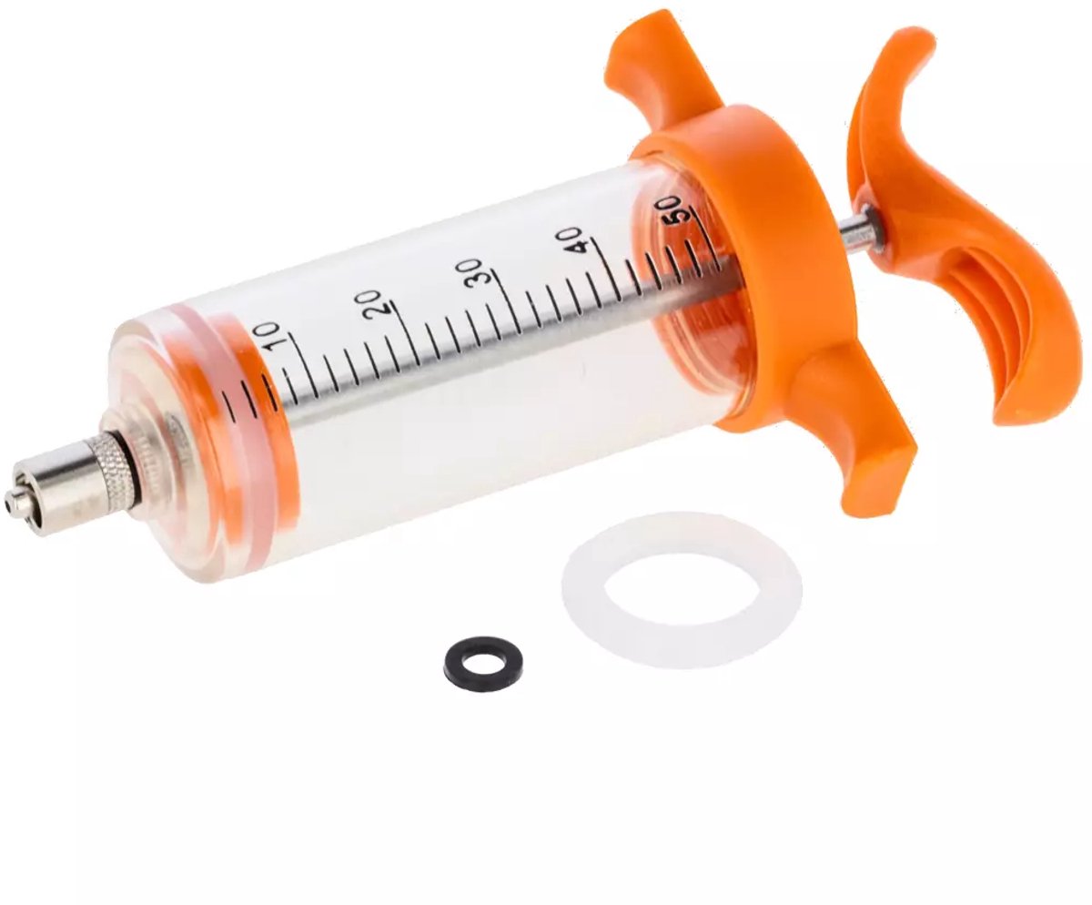 Nylonspuit met Luer Lock - 50 ml - Doseerspuit