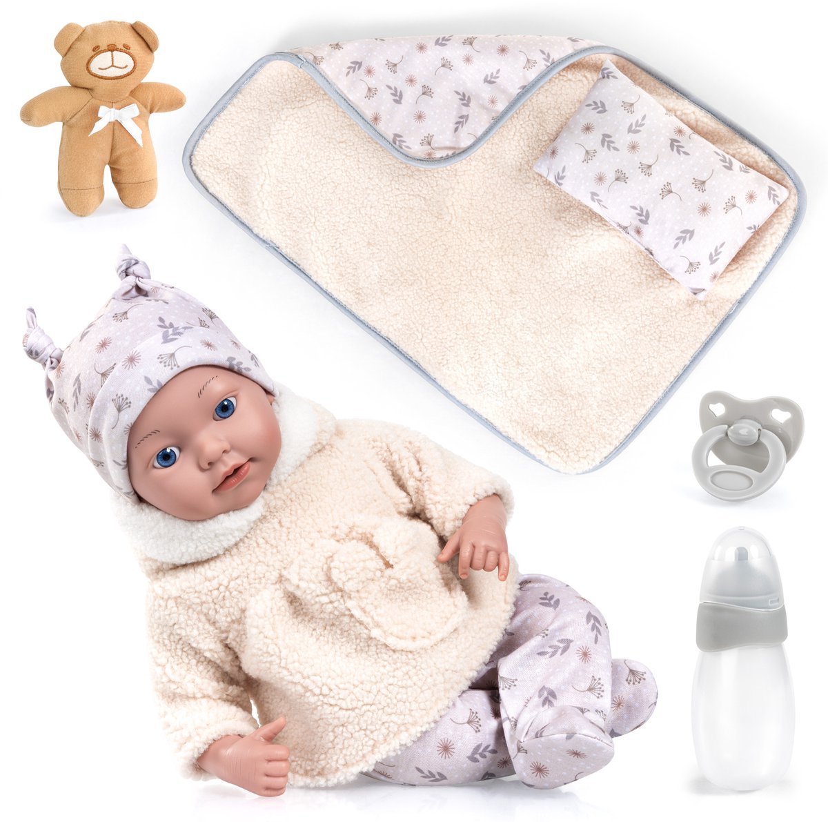 Reborn-babypop 38 cm-set
