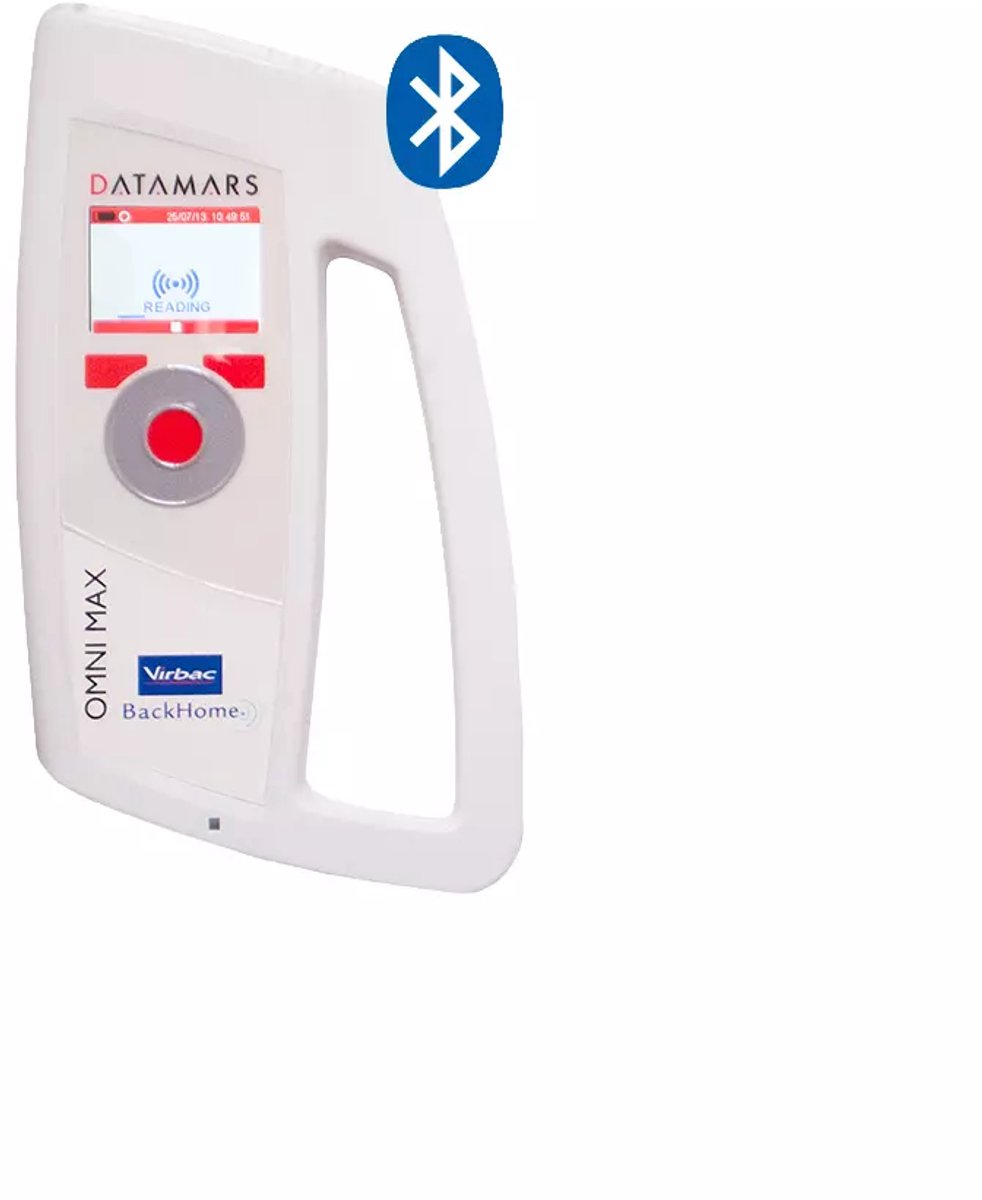 Virbac BackHome Omni MAX Chipreader - Bluetooth - 8 GB - Voor ISO-microchips