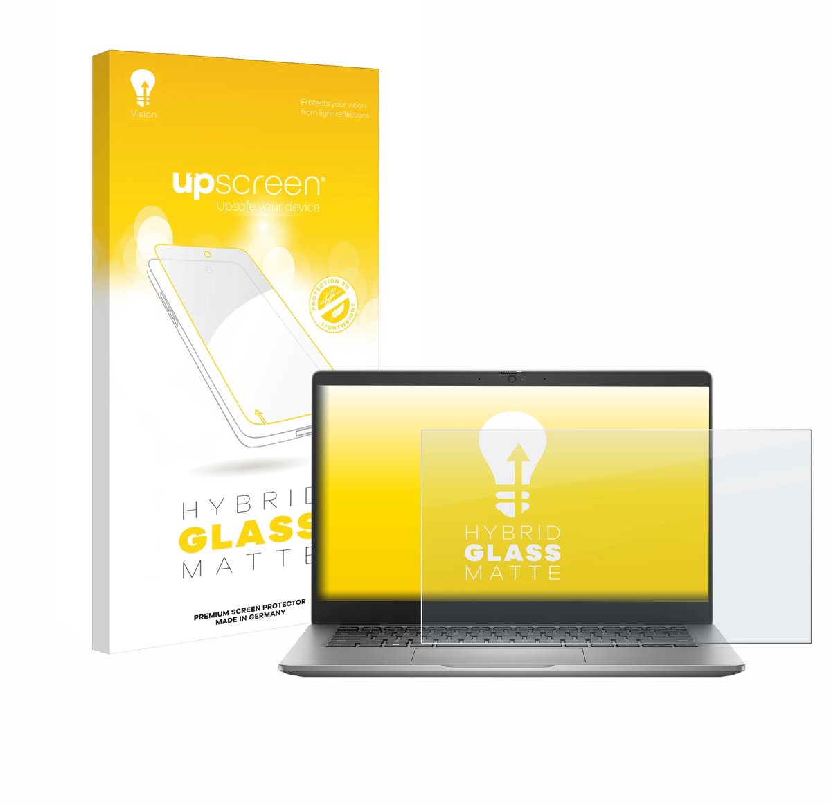 upscreen - Screenprotector voor Dell Latitude 3340 Laptop 13.3" - Folie Beschermfolie Beschermglas matte
