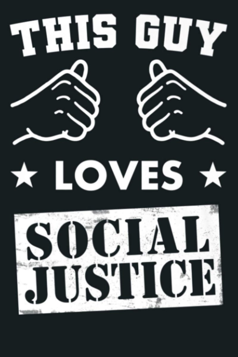 SnelShoppen - This Guy Loves Social Justice Premium Notitieboek Planner - 6x9 inch Dagelijkse Planner Journal, To-Do Lijst Notitieboek, Dagelijkse Org