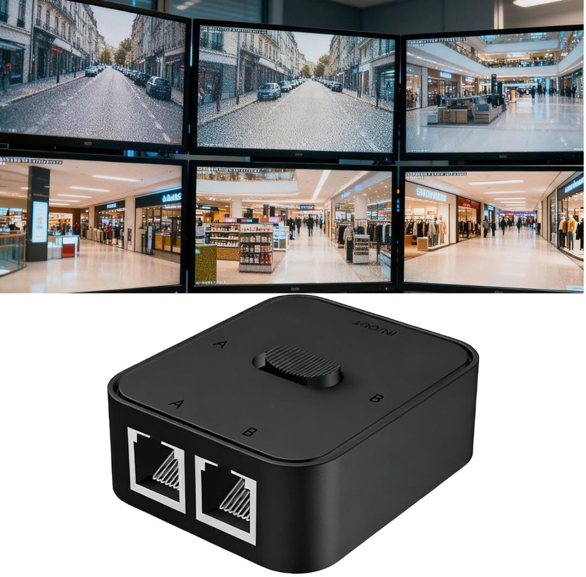 ApexArte® Netwerk Switch - Netwerk Splitter - Unmanaged