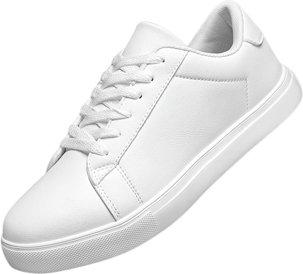 Currero Schoenen Heren Sneakers Comfortabel Wandelschoenen Casual Volwassenen 40.5 Wit