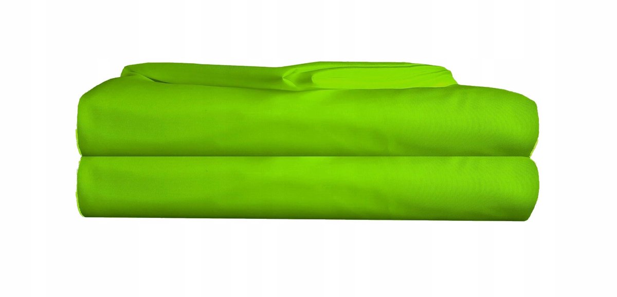 KONEY - Laken zonder elastiek 160 x 200 cm - microvezel - Groen - 120 g/m²