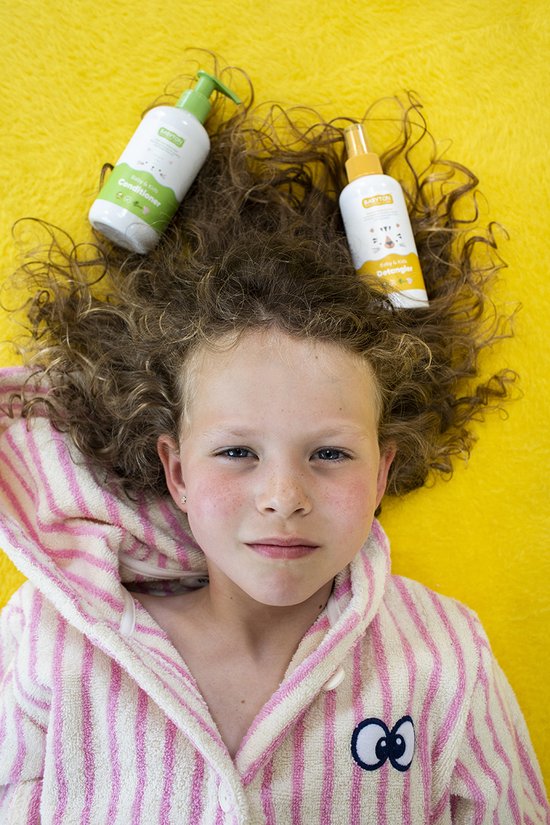 BABYTON - Natuurlijke Conditioner - Voedt het haar en maakt gemakkelijk doorkambaar - Voor baby en kinderen - 250ml van Merkloos — afbeelding 4