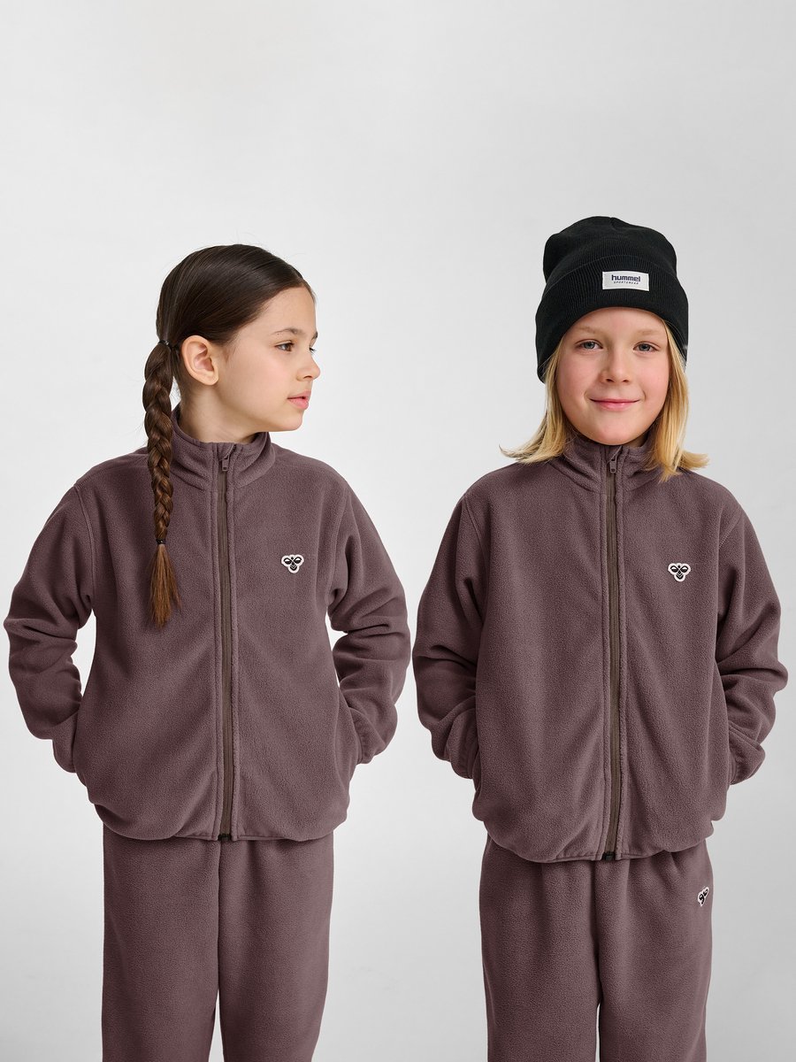 hmlJR FLEECE ZIP JACKET BEE