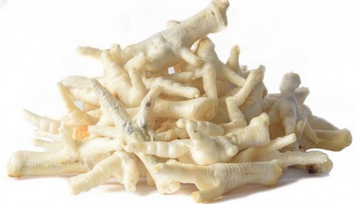 animalking Gepofte Kippenpoten - Hondensnack - Natuurlijke Kauwsnack voor Honden - 100% Kip - 2 kg Voordeelverpakking