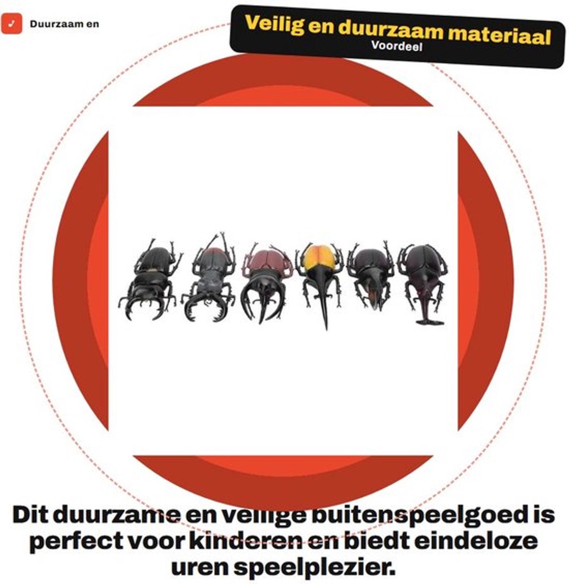 Buitenspeelgoed Duurzaam en Veilig - Buiten Activiteiten - Peuterspeelgoed - Speelgoed voor Kinderen - Tuin of Park - Geen Montage-instructies Nodig