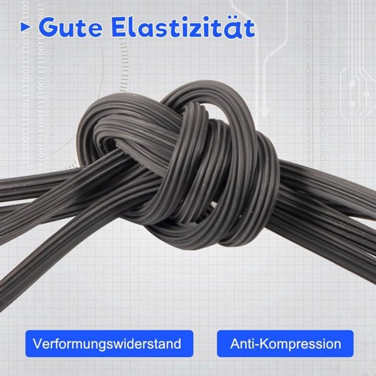 30 meter Ø 4,5 mm rubberen band voor het installeren van vliegengaas, rubberen band voor reparatie van vliegengaas, rubberen koord voor muggengaas, insectengoot