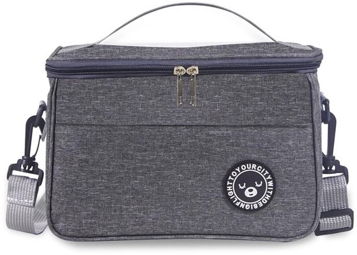 Koeltas 12 l - Opvouwbaar - Isolatietas - Herbruikbare Lunchtas - Waterafstotend - Geschikt voor Levensmiddelen - Verstelbare Riem - Lunchbox