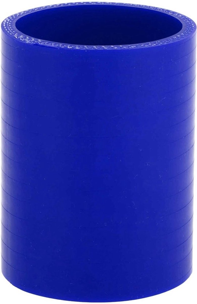 Siliconen Slang 51 mm - 76 mm Lengte - 3-laags - Hoge Temperatuur Weerstand - Luchttoevoer/Turbo/Intercooler - Blauw - Koelslang