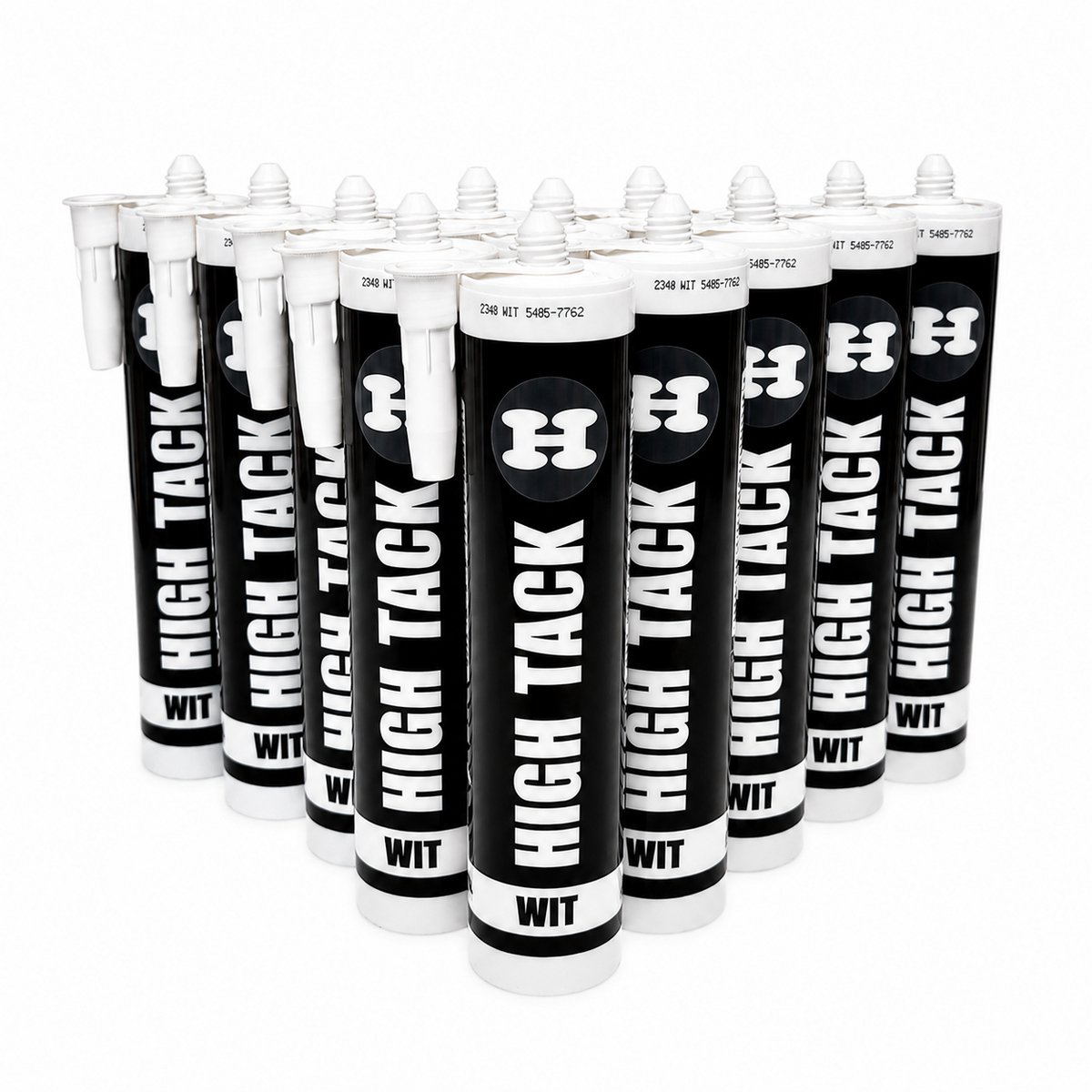 12 stuks Homburg High Tack 290 ml koker wit