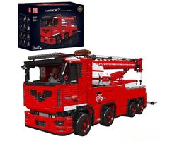 Mould King 19008 De High-Tech MOC-29848 met 10966+ onderdelen App Gemotoriseerde Sleepkraan Truck Mkii Set