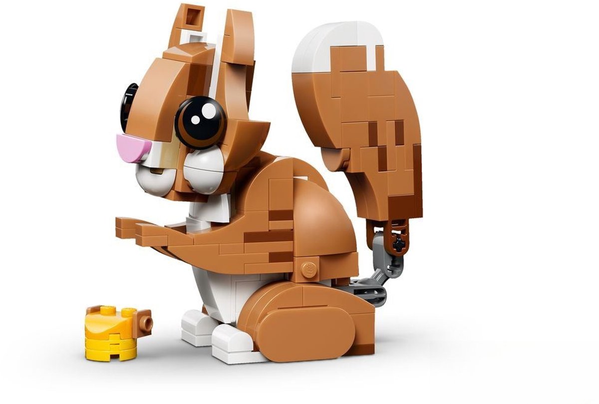 LEGO® Creator 3in1 Schattige dieren: Speelse Puppy - Dierenset - Bouw Om tot Eekhoorn of Eend - 31382 — afbeelding 13