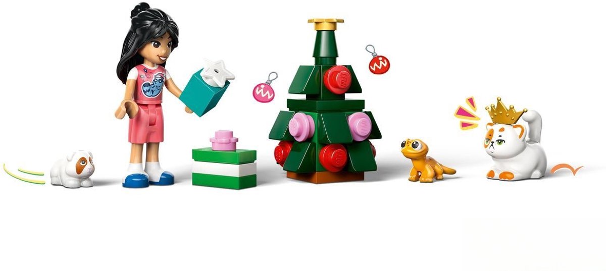 LEGO Friends Adventskalender 2025, Kerstspeelset - 42668 — afbeelding 8