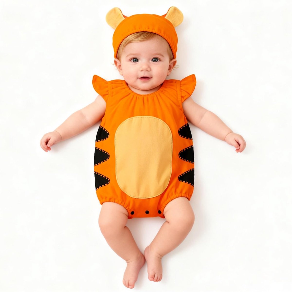 SnelShoppen - Beipegin Babykostuum Lieveheersbeestje Rompertje voor Baby Meisjes en Jongens 0-9 Maanden - Perfect voor Halloween Party en Feestjes