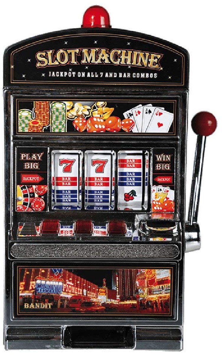 SnelShoppen - Kunststof Spaarbank Speelautomaat met Geluid en Licht, Kleurrijk, 24 x 38,7 x 16,6 cm, Voor Kinderen, Spaarpot, Speelgoed, Feest, Educat