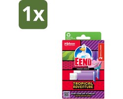 WC Eend – Fresh Discs – Duo Navulling – Tropical Adventure – 72 ml - 1 stuk