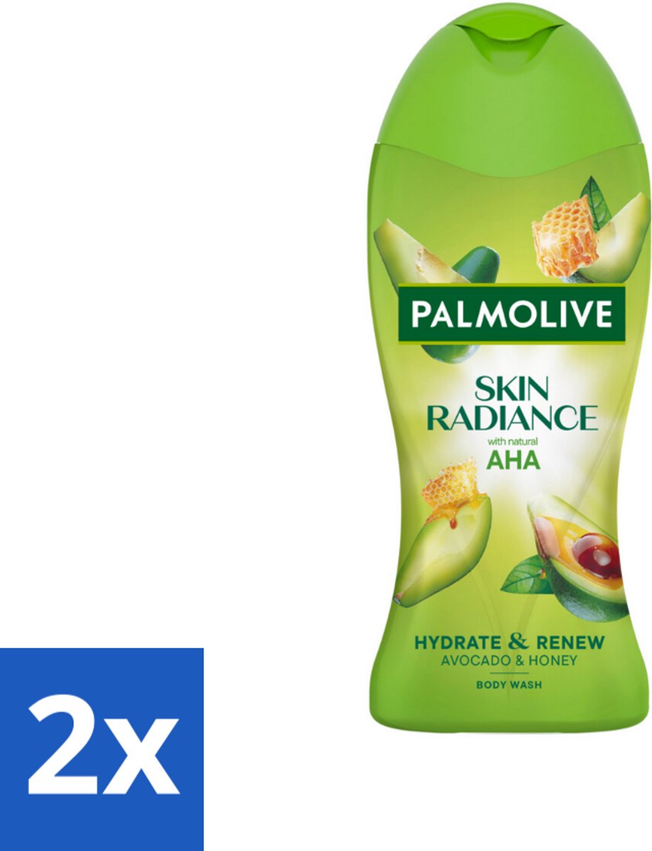Palmolive – Douchegel – Skin Radiance Avocado Honey – 250 ml - Voordeelverpakking - 2 stuks