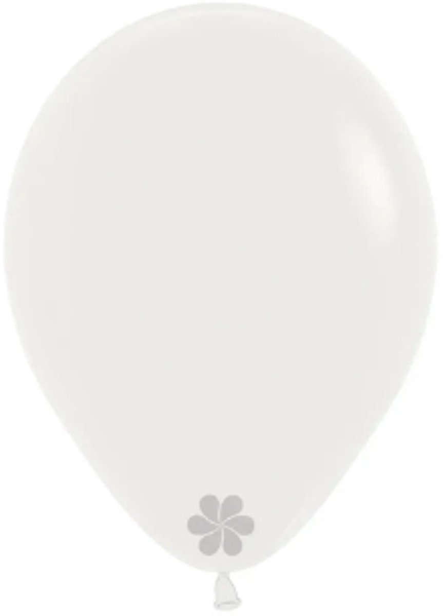 Sempertex ballon 12 inch almond white