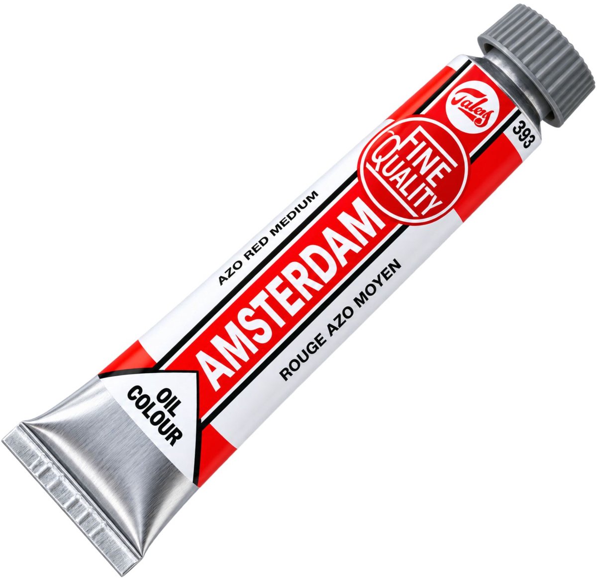 Talens Amsterdam Olieverf - Azorood middel - Rood - Verf - 20 ml