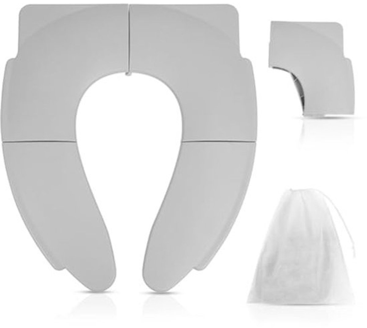 Opvouwbare Reis Toiletbril voor Kinderen - Antislip Zindelijkheidstraining Toiletverkleiner
