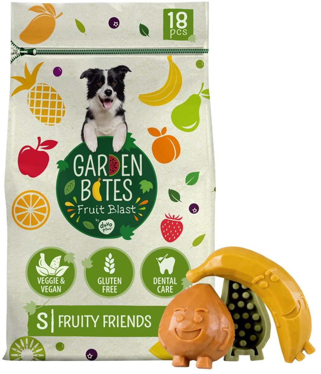 Garden Bites Fruity Friends hondensnack S