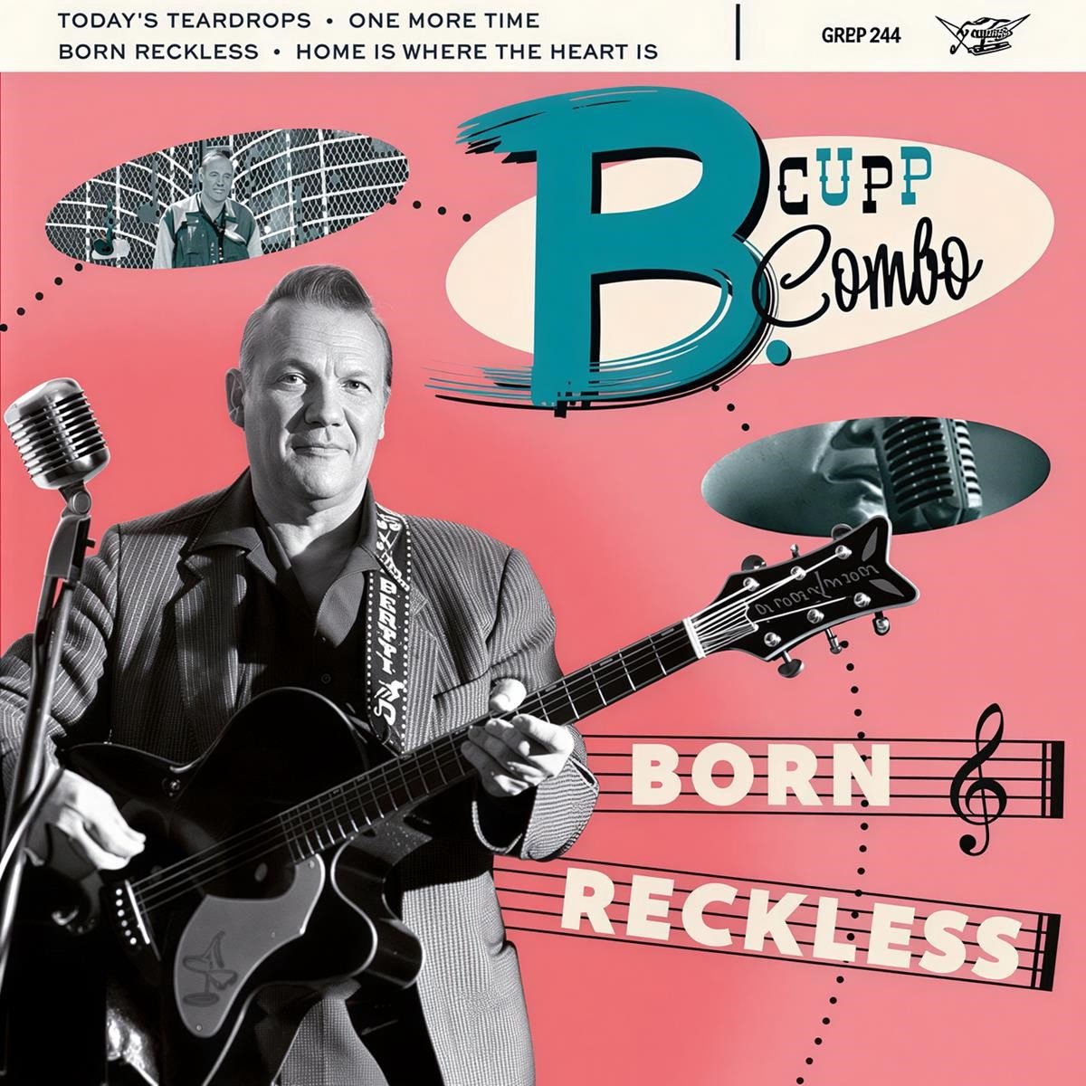 B. Cupp Combo - Born Reckless (7" Single)
