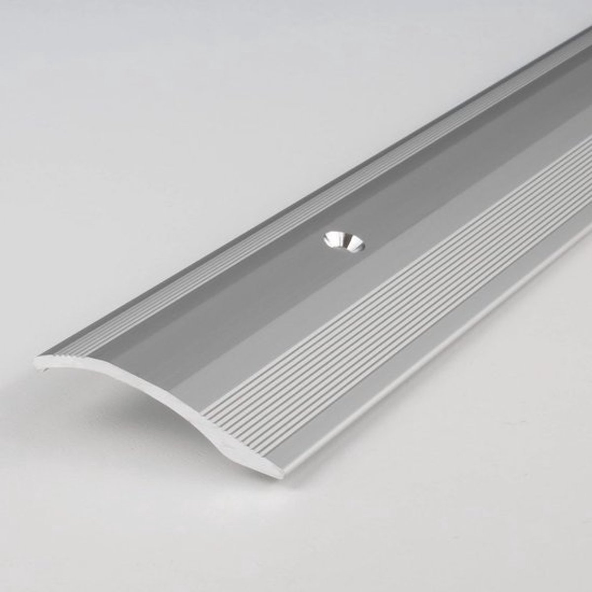 Overgangsprofiel voor hoogteverschil | Geanodiseerd Aluminium | Zilver | 40 mm Breed | 5 mm Hoog | 1000 mm Lang