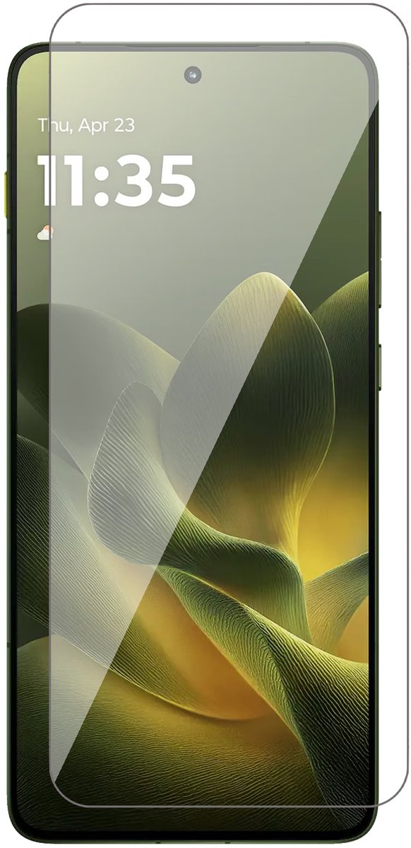Screenprotector geschikt voor Motorola Moto Edge 70 – UltraClear Gehard Glas – Case Friendly – 9H Krasbestendig