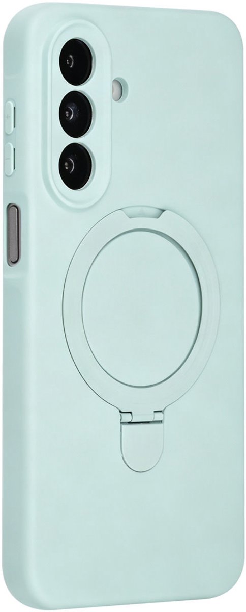 TUNIQ Backcover hoesje voor Samsung Galaxy A27 - MagSafe With stand - Mint Green
