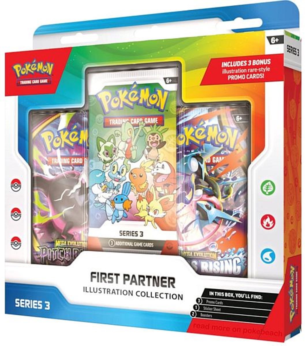 Pokémon TCG - First Partner Illustration Collection Series 3