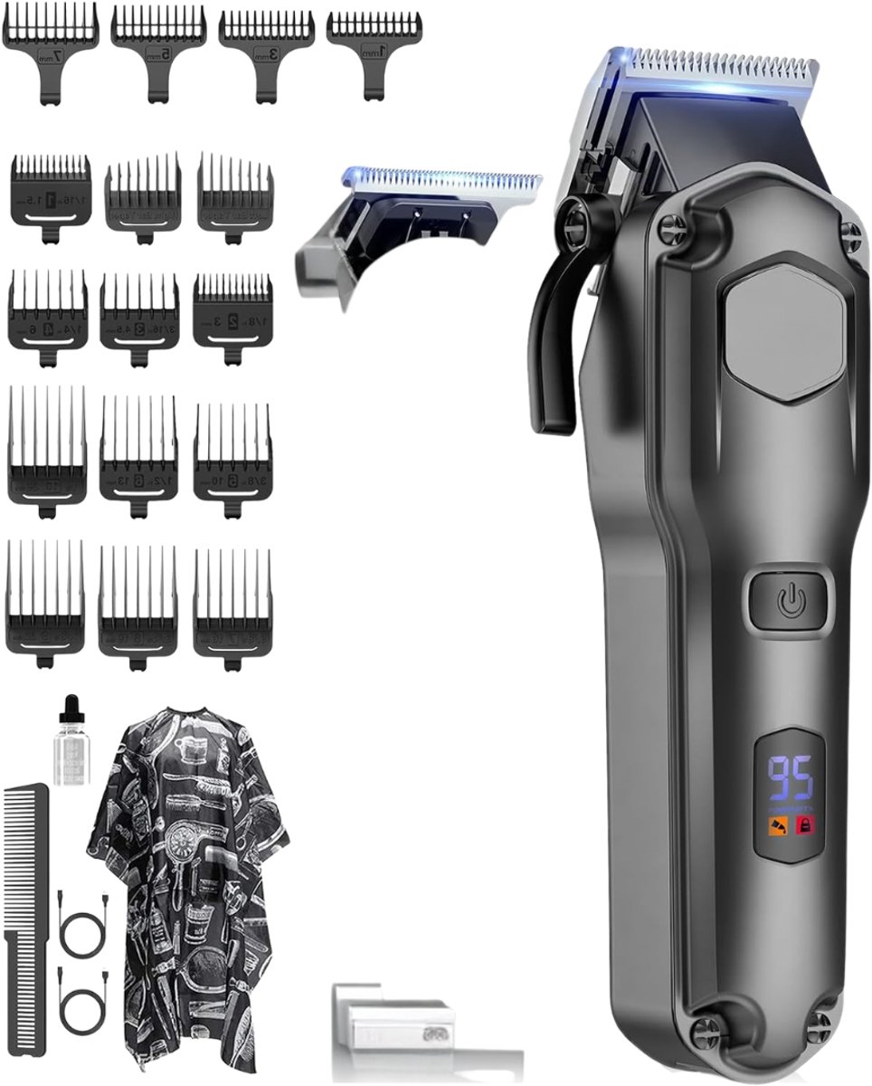 CRLYN® Tondeuse Hoofdhaar - Baardtrimmer Mannen - Haartrimmer