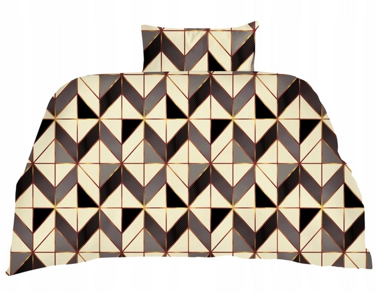 Warme flanel Dekbedovertrekset 220x200 - 100% Katoen