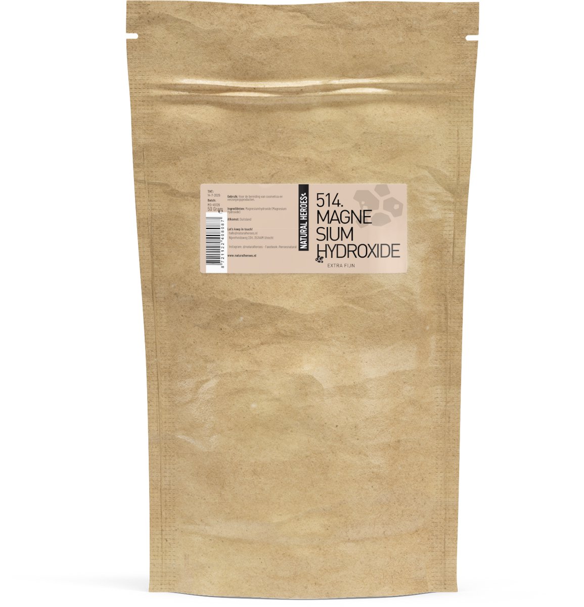 Natural Heroes - Magnesium Hydroxide (Ultrafijn) 50gr