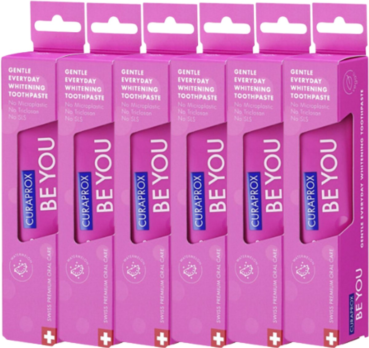 Curaprox Be You Tandpasta Candy Lover - 6 x 60 ml - Voordeelverpakking
