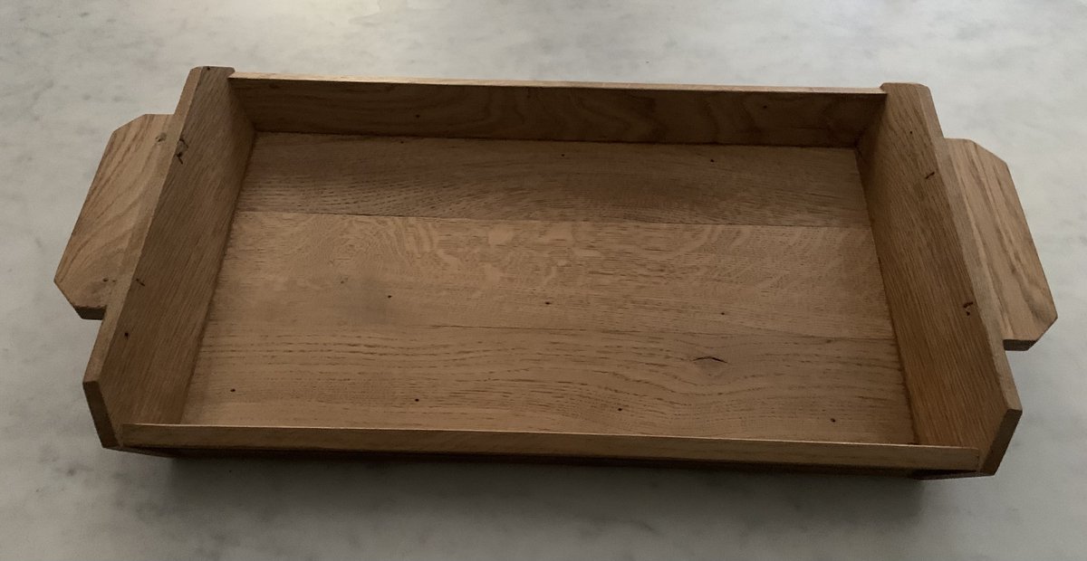 Handgemaakt Massief Licht Eiken Dienblad - R Gijsbers Design