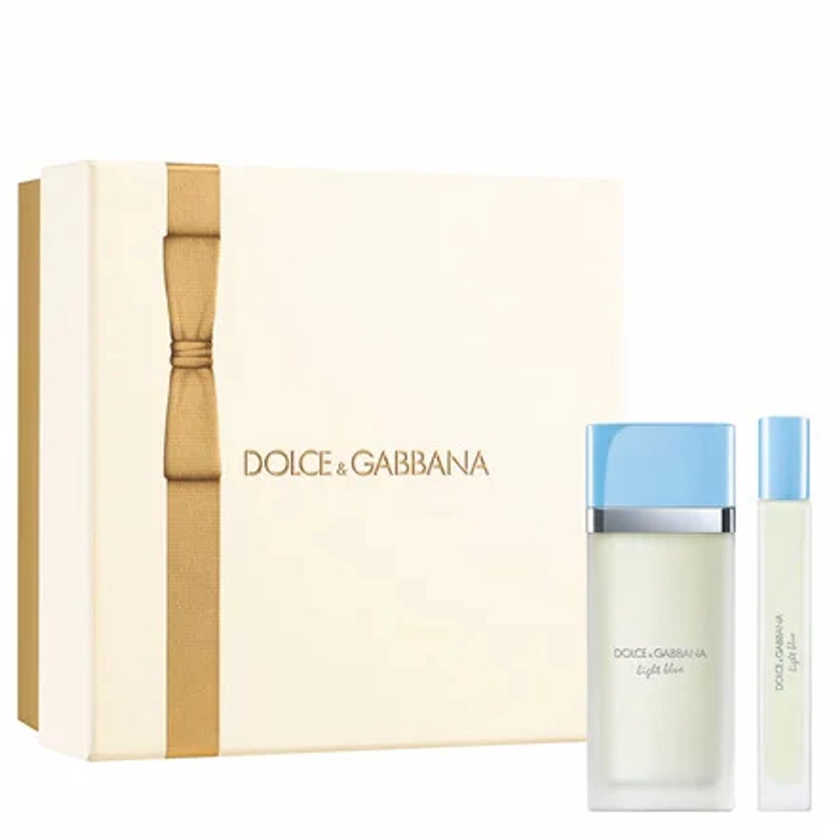 DOLCE & GABBANA LIGHT BLUE GESCHENKSET EAU DE TOILETTE 10 ML + MINIATUUR 4.5 ML