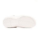 Witte Crocs zool met profiel.