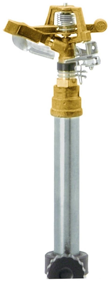 Naam: GEKA Cirkel- en sectoren sproeier V80S D.26m G3/4inch AG MS m.Standpieken - 57.5674.9