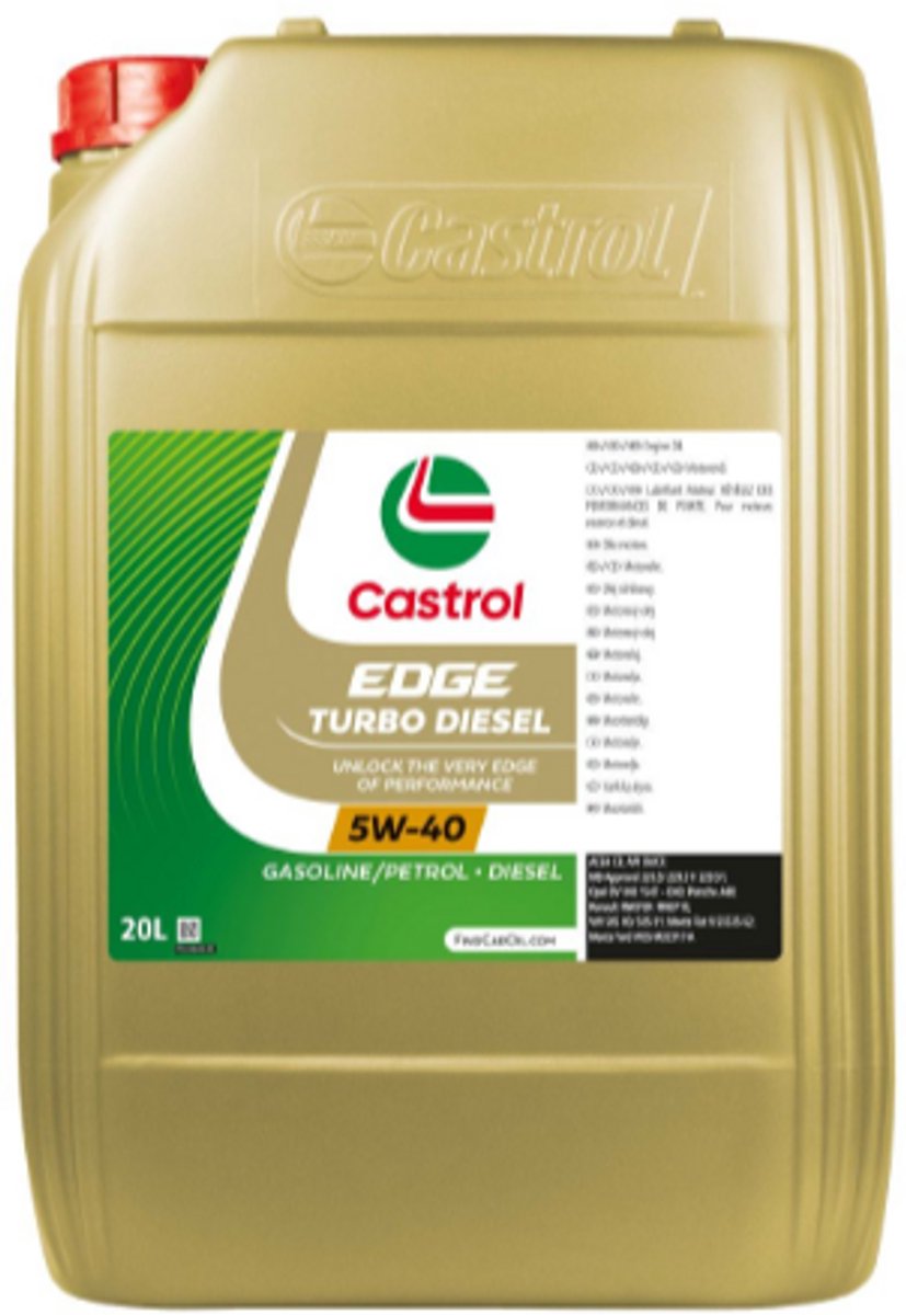 Castrol Edge Turbo Diesel 5W40 - 20L