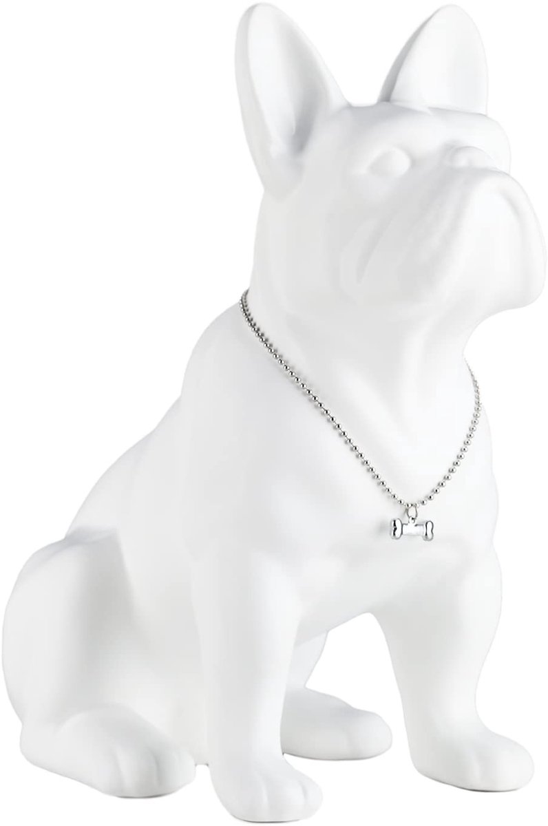 Elzusha - Franse Bulldog Beeldje van Hars, Decoratief voor Thuis