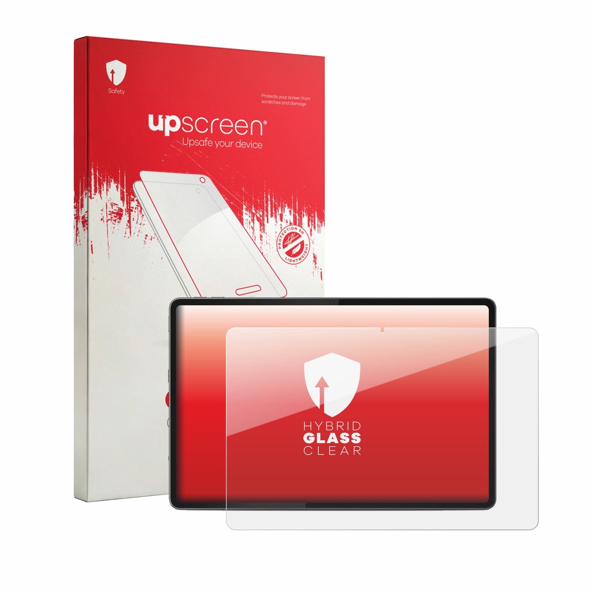upscreen - Screenprotector voor Lenovo Yoga Tab 11.1" 2026 - Folie Beschermfolie Beschermglas transparant