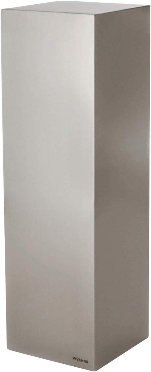 Elzusha - Decoratieve RVS Bloemkolom 98 x 30 x 30 cm