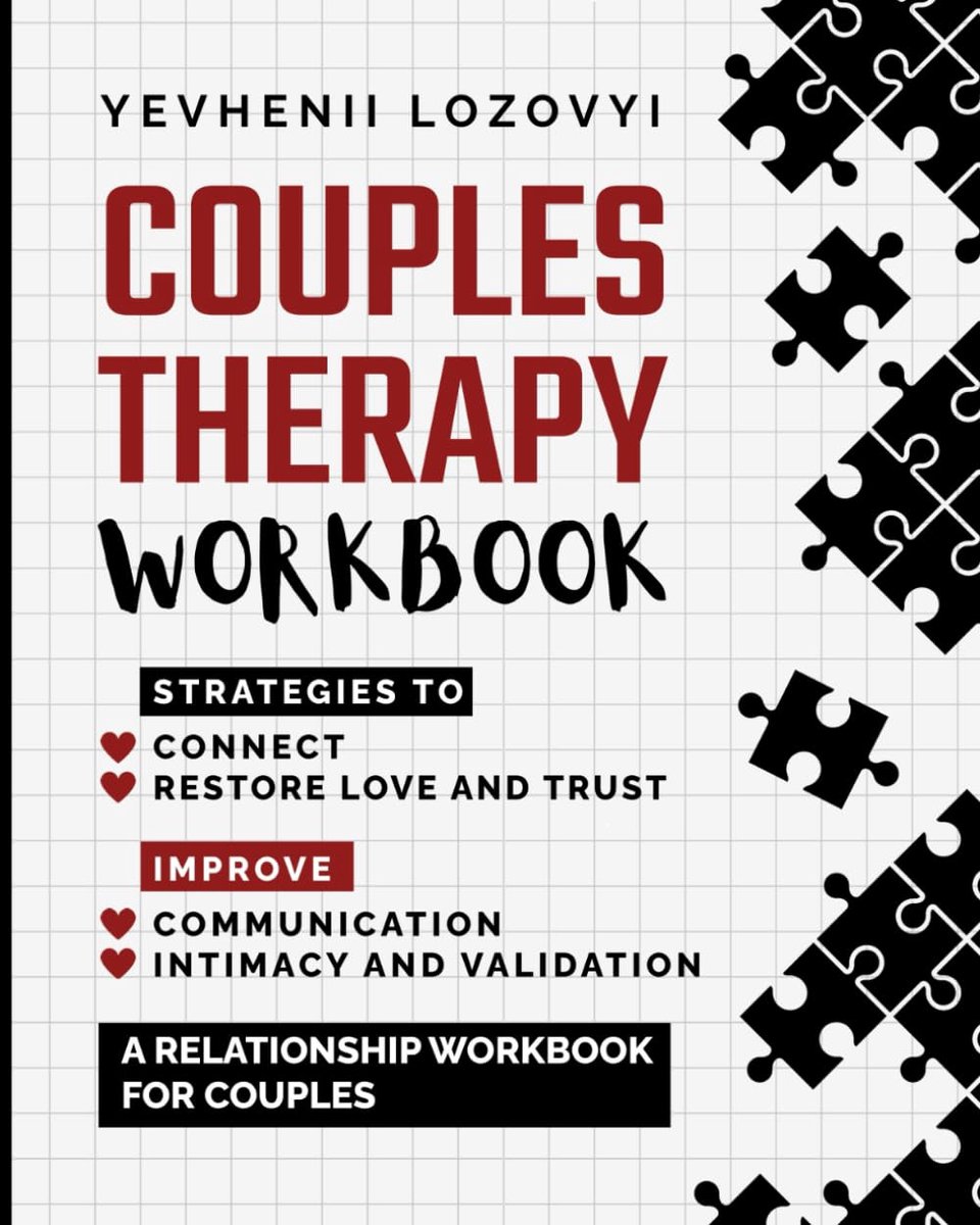 Couples Therapy Workbook: Strategies to Connect, Restore Love and Trust, Improve Communication Intimacy and - ShopVlot