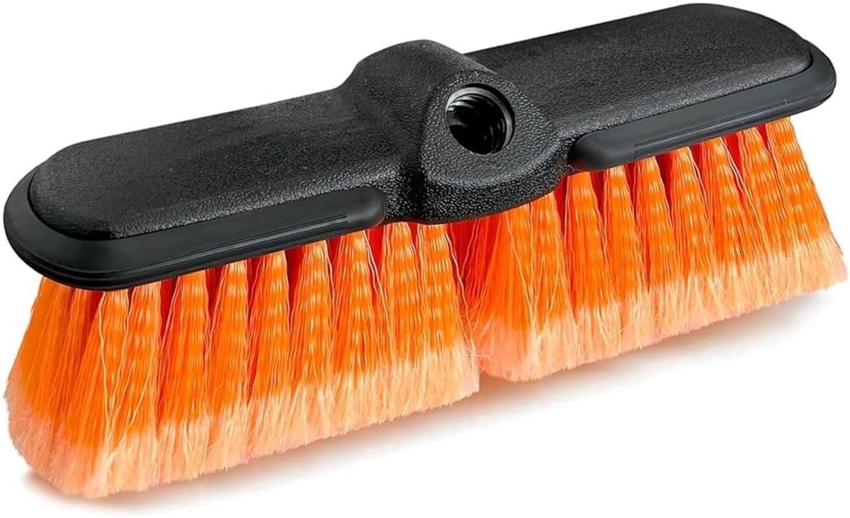 Zachte Autowasborstel Hoofd van 25 cm voor Effectieve Reiniging, Ideaal voor Auto en Motor