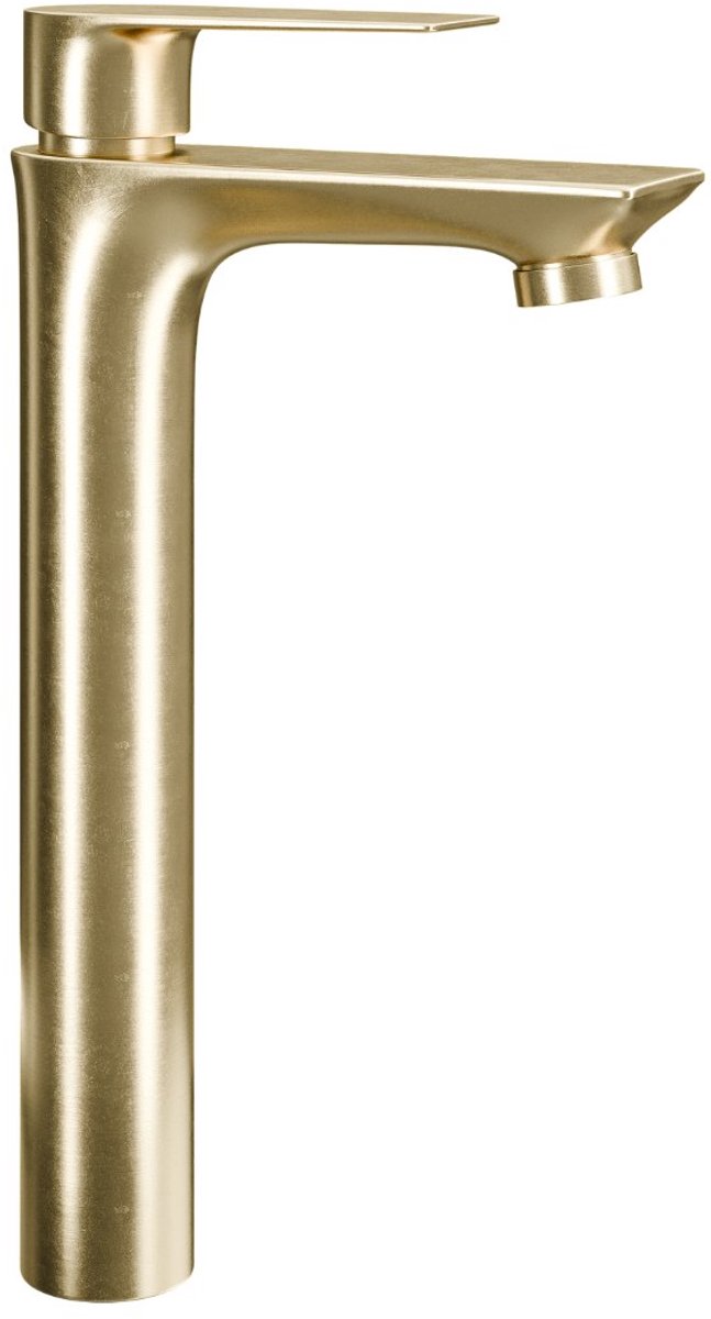 Planetmöbel Eenhendel Wastafelkraan 29 cm Goud Geborsteld