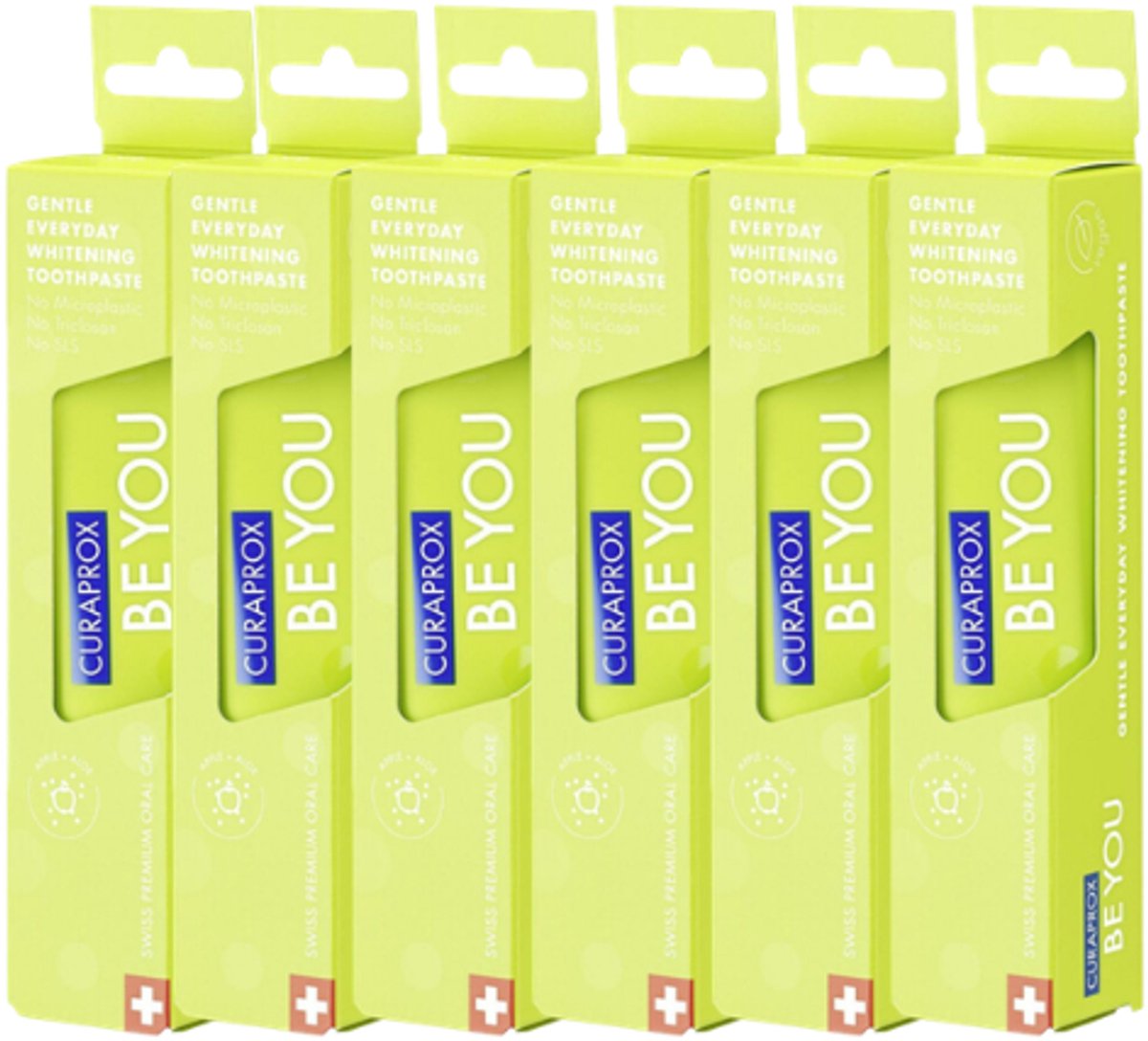 Curaprox Be You Tandpasta Explorer - 6 x 60 ml - Voordeelverpakking