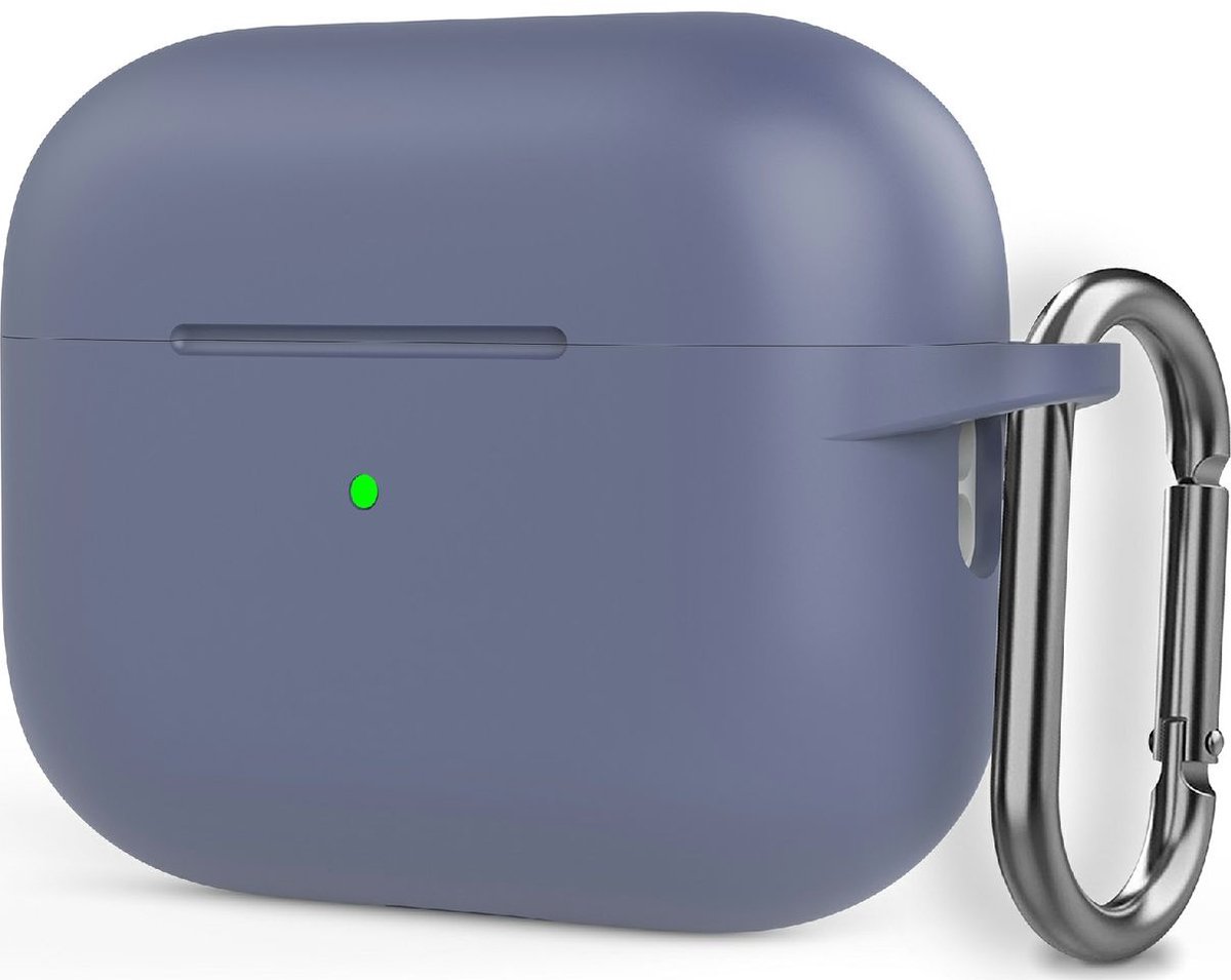Mobigear Hoesje geschikt voor Apple AirPods Pro 2 Hoesje Flexibel Siliconen | Mobigear Classic - Paars