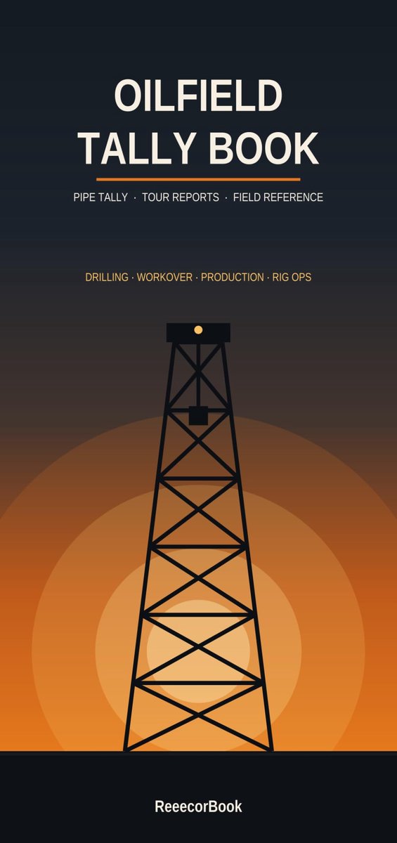 Oilfield Tally Book - Pocket Pipe Tally & Field Reference for Drilling, Workover & Production Hands — Log Joints - ShopVlot